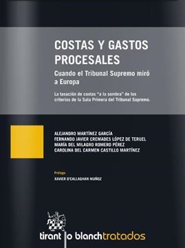 Costas y Gastos Procesales (+E-Book Gratis) "Cuando el Tribunal Supremo Miró a Europa"