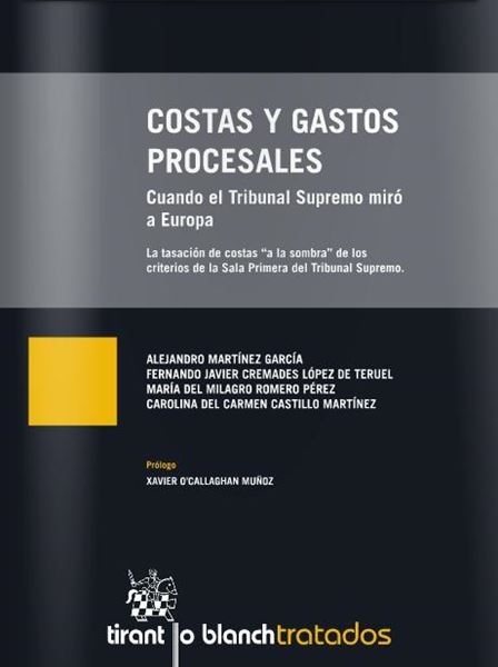 Costas y Gastos Procesales (+E-Book Gratis) "Cuando el Tribunal Supremo Miró a Europa"