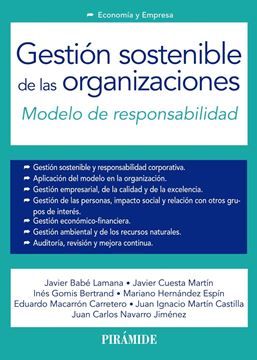 Gestión sostenible de las organizaciones "Modelo de responsabilidad"