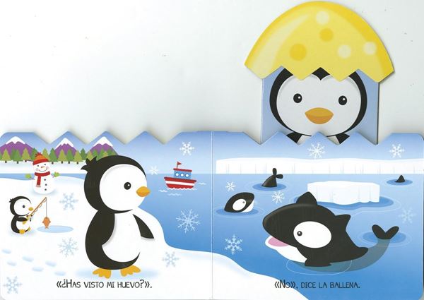 Pingüino "¿Dónde está mi huevo?"