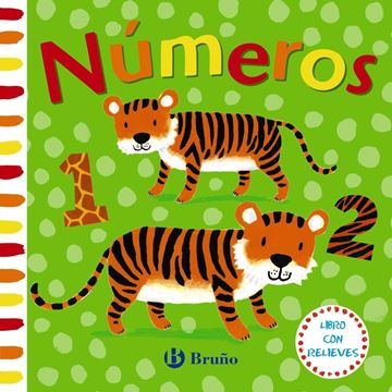 Libro con relieves. Números