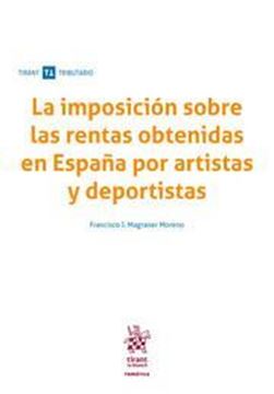 Imagen de Imposición sobre las rentas obtenidas en España por artistas y deportistas, La, 2019