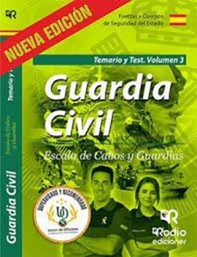 Imagen de Temario y Test Volumen 2 Guardia Civil 2019 "Escala de Cabos y Guardias"