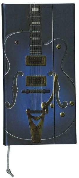 Libreta pequeña gretsch 6120  "(guitarra azul)"