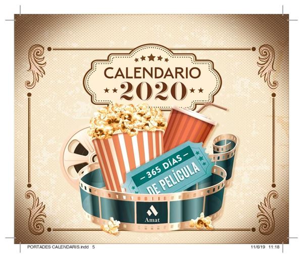 Calendario 2020.  365 días de película