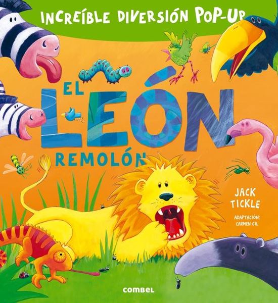 El león remolón "Increíble diversión pop-up"