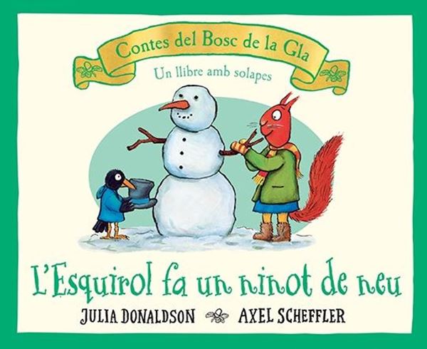 L'esquirol fa un ninot de neu