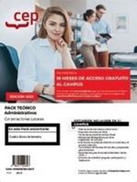 Pack teórico de Administrativos de Corporaciones Locales, 2022 "Volúmenes I, II, III, IV"