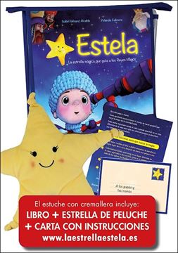 Estela+ peluche "la estrella mágica que guía a los Reyes Magos"