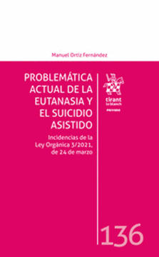 Imagen de Problemática actual de la Eutanasia y el suicidio asistido, 2022 "Incidencias de la Ley Orgánica 3/2021, de 24 de marzo"