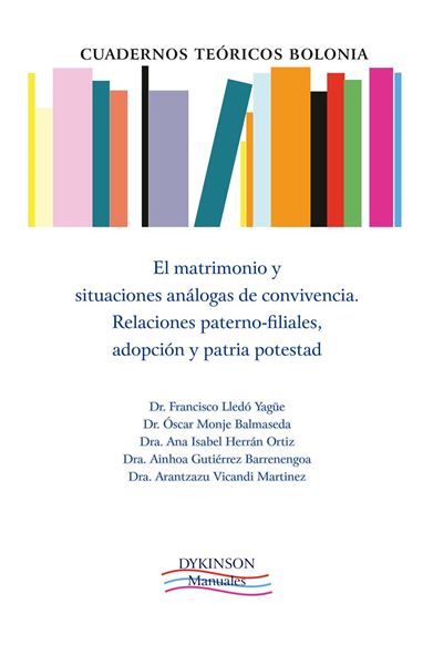 Imagen de Matrimonio y situaciones análogas de convivencia, 2023 "Relaciones paterno-filiales"