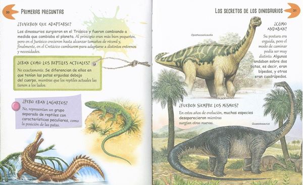 ¿Por qué? Preguntas y respuestas sobre dinosaurios