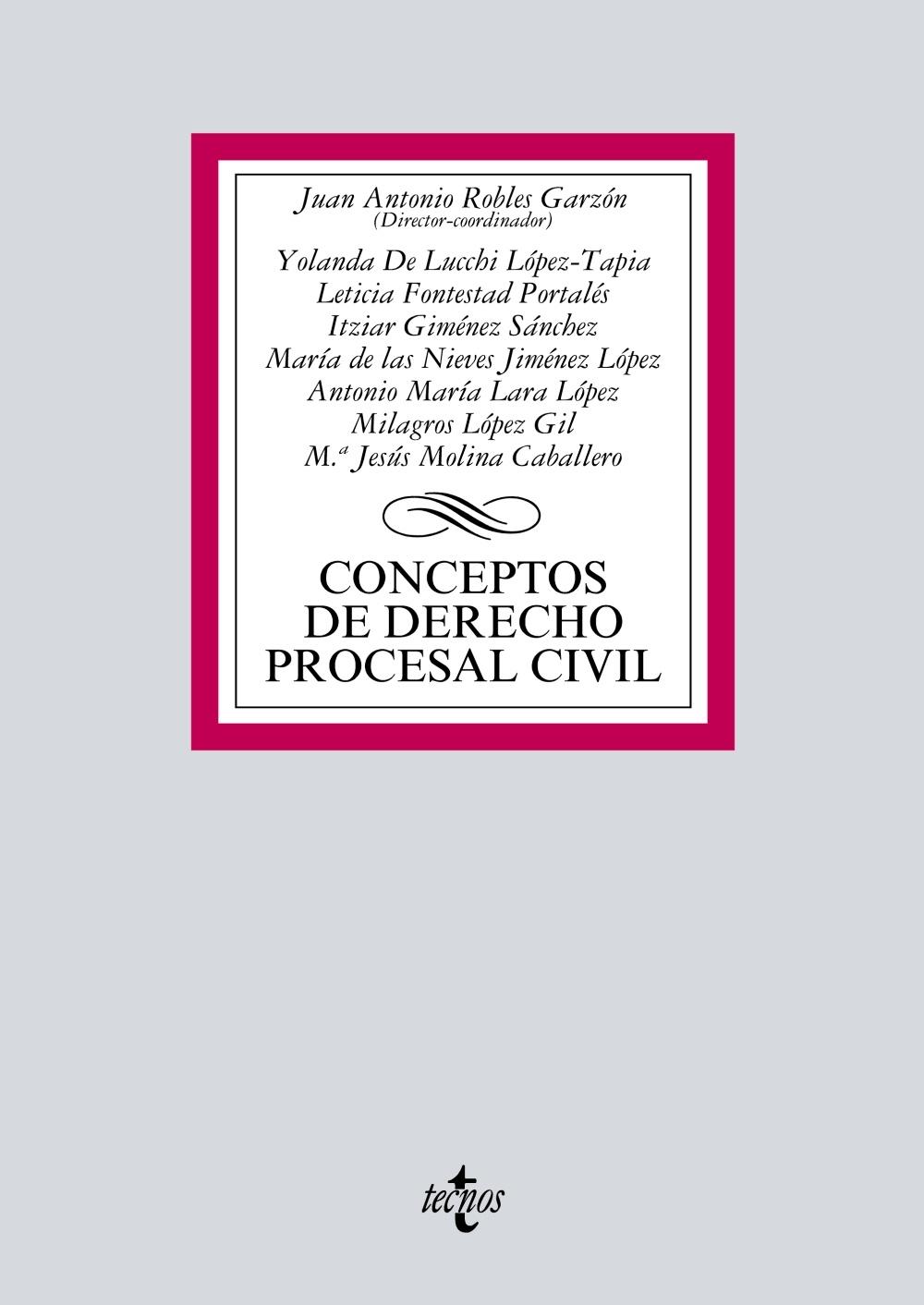 Conceptos De Derecho Procesal Civil Librería Cilsa 5434