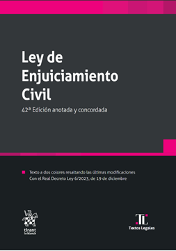 Imagen de Ley de Enjuiciamiento Civil, 42ª Edición 2024