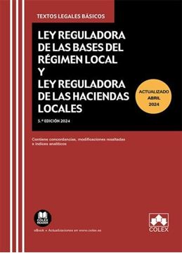 Imagen de Código de Bases de Regímen Local y de Haciendas Locales, 5ª Ed, 2024