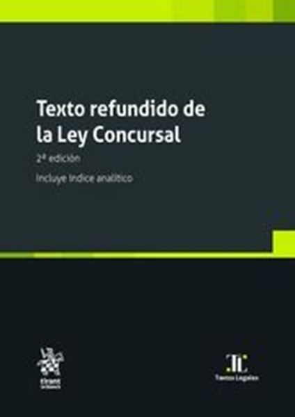 Imagen de Texto Refundido de la Ley Concursal 2ª Edición 2024 "Incluye Índice Analítico"