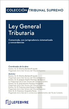 Imagen de Ley General Tributaria Comentada 8ª Edición 2024 "Colección Tribunal Supremo"