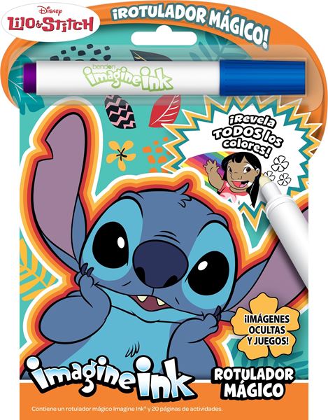 Lilo & Stitch. Rotulador Mágico "Libro de Colorear y Actividades con Rotulador Mágico"