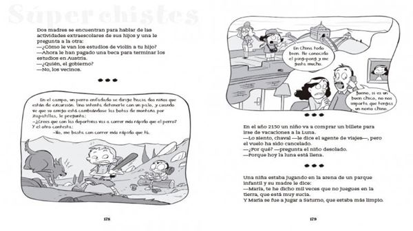 Súper Chistes 1 - Los chistes más tronchantes sobre el lugar más aburrido del mu "Libro de chistes para niños y niñas"