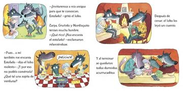 Los lobos que vinieron a cenar (La ovejita que vino a cenar. Libro de cartón)