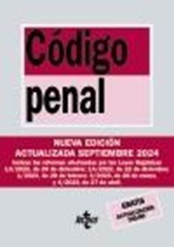 Código Penal, 32ª ed. 09/2024 "Ley Orgánica 10/1995, de 23 de noviembre"