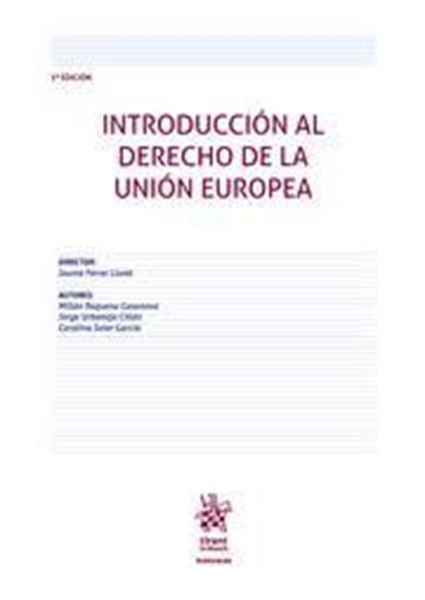 Imagen de Introduccion al Derecho de la Union Europea 3ª Ed, 09/2024