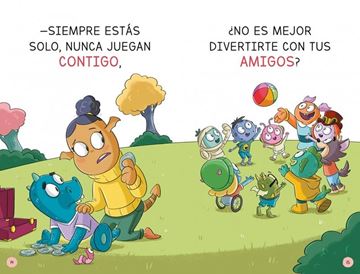 Aprender a leer en la Escuela de Monstruos 16 - Unas rocas muy graciosas "En letra MAYÚSCULA (libros para niños a partir de 5 años)"