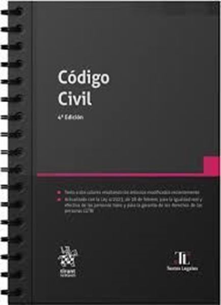 Imagen de Código Civil con anillas, 4ª ed 09/2024