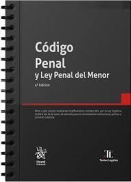 Imagen de Código Penal y Ley penal del Menor con anillas, 4ª ed. 09/2024