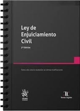 Imagen de Ley de Enjuiciamiento Civil anillas, 5ª ed. 09/2024