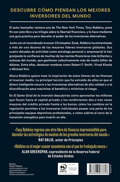 El Santo Grial de la inversión "Los mejores inversores del mundo revelan sus estrategias secretas"