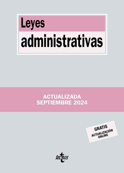 Leyes administrativas, 8ª Ed. 09/2024