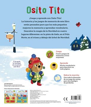 Osito Tito. Mi primer libro de memoria. Navidad